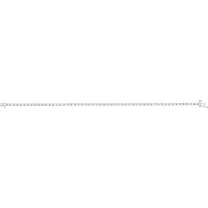 14K White Gold 2 1/4 CTW Lab-Grown Diamond Line 7 1/4" Bracelet