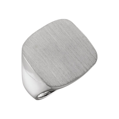 Square Signet Ring, 12 x 12 mm (9601)