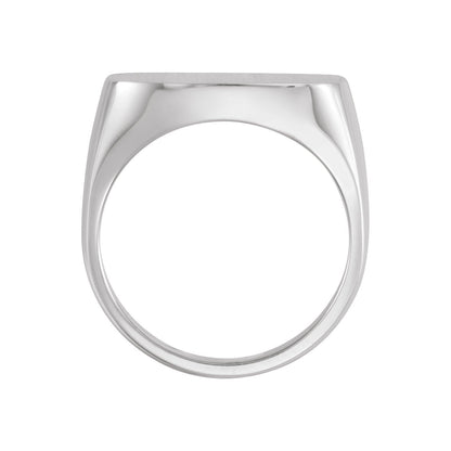 Square Signet Ring, 12 x 12 mm (9601)