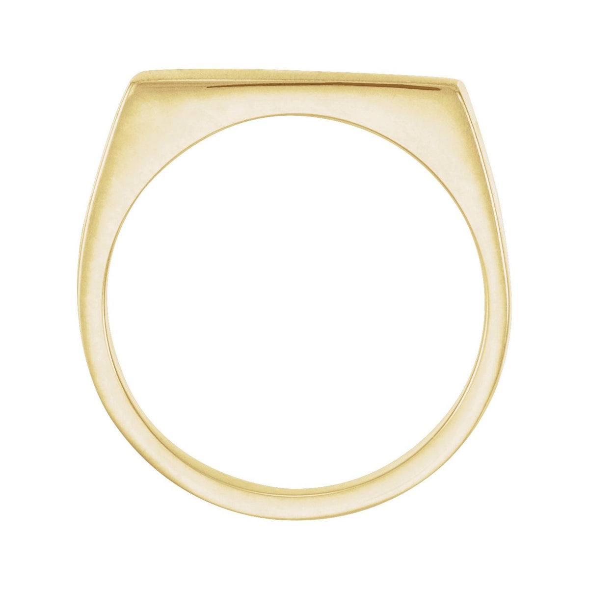 15x9 mm Rectangle Signet Ring