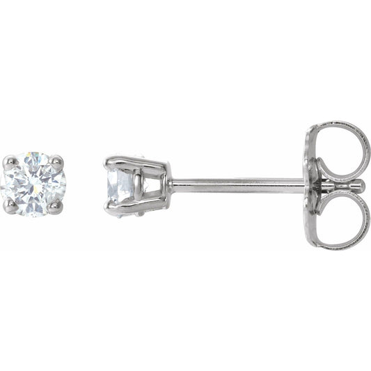 1/6 CTW Natural Diamond Earrings