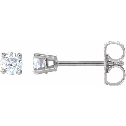 3/8 CTW Natural Diamond Earrings