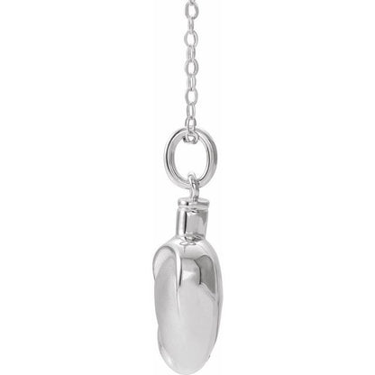 Heart Ash Holder 18" Necklace