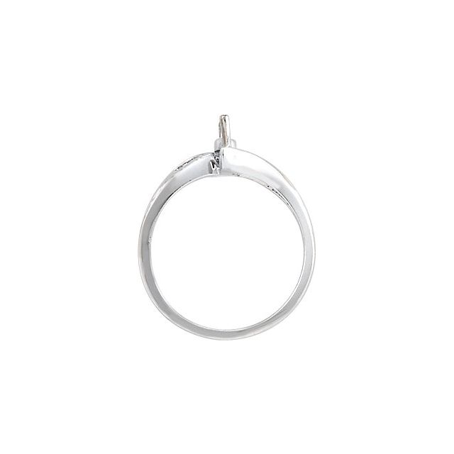 14K Palladium White Gold Matching Band