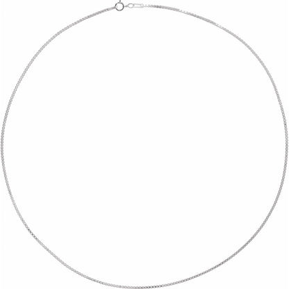 Diamond-Cut Box 18" Chain