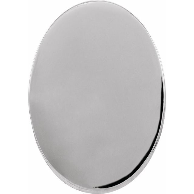 Oval Bracelet Slide, Style 4