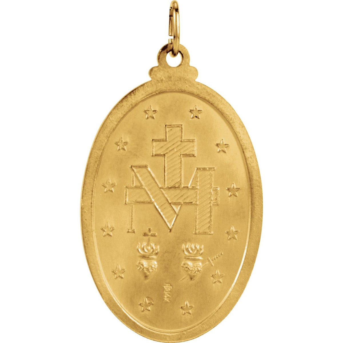 23x16 mm Oval Miraculous Medal