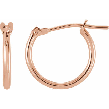 Youth Hinged Hoop Earrings