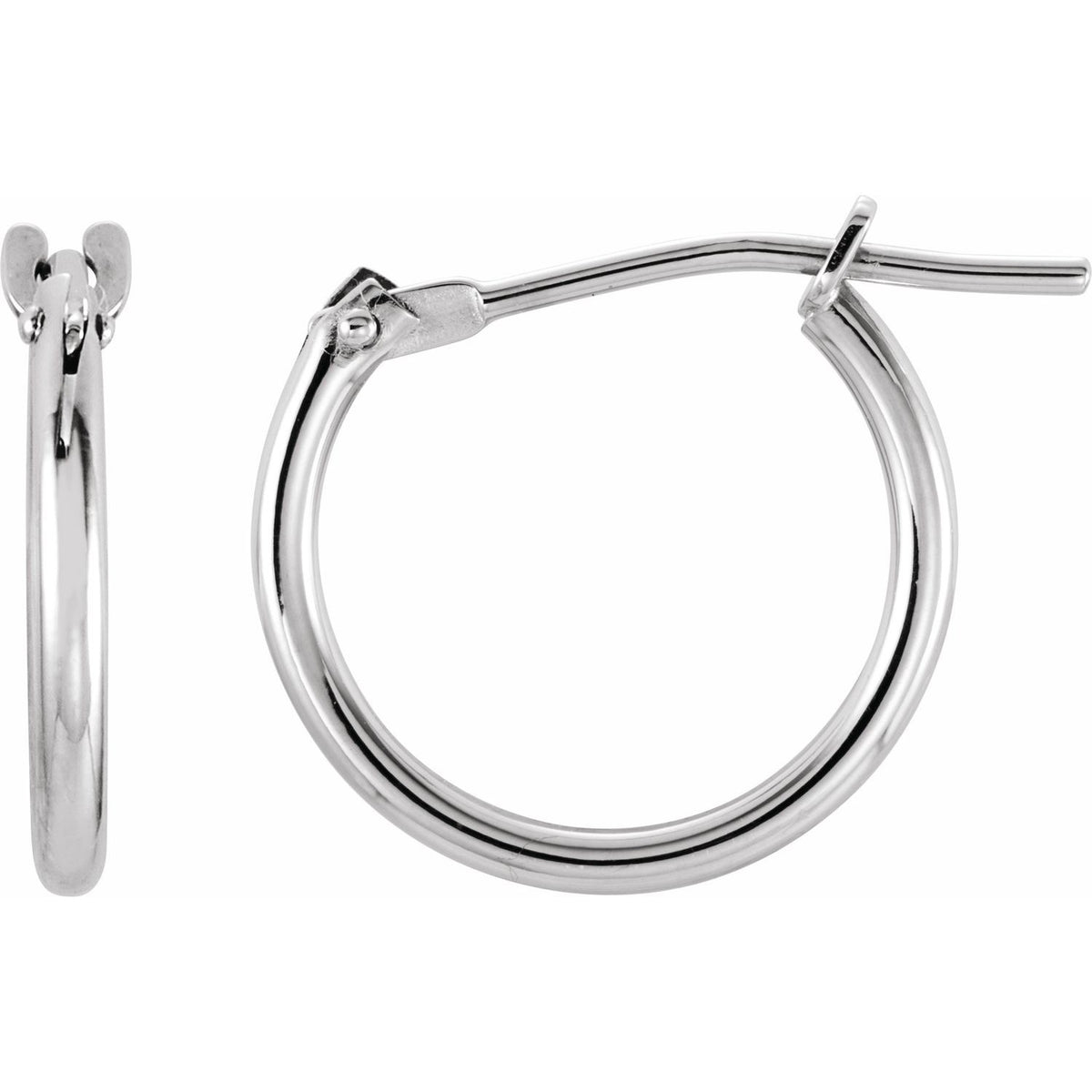 Youth Hinged Hoop Earrings