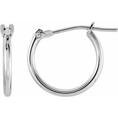 Youth Hinged Hoop Earrings