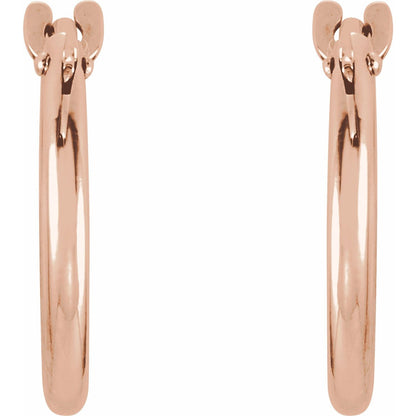 Youth Hinged Hoop Earrings