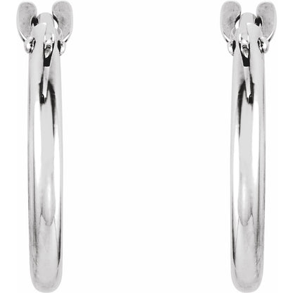 Youth Hinged Hoop Earrings