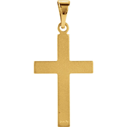 Cross Pendant, 36.8 x 17.7 mm (R4002)
