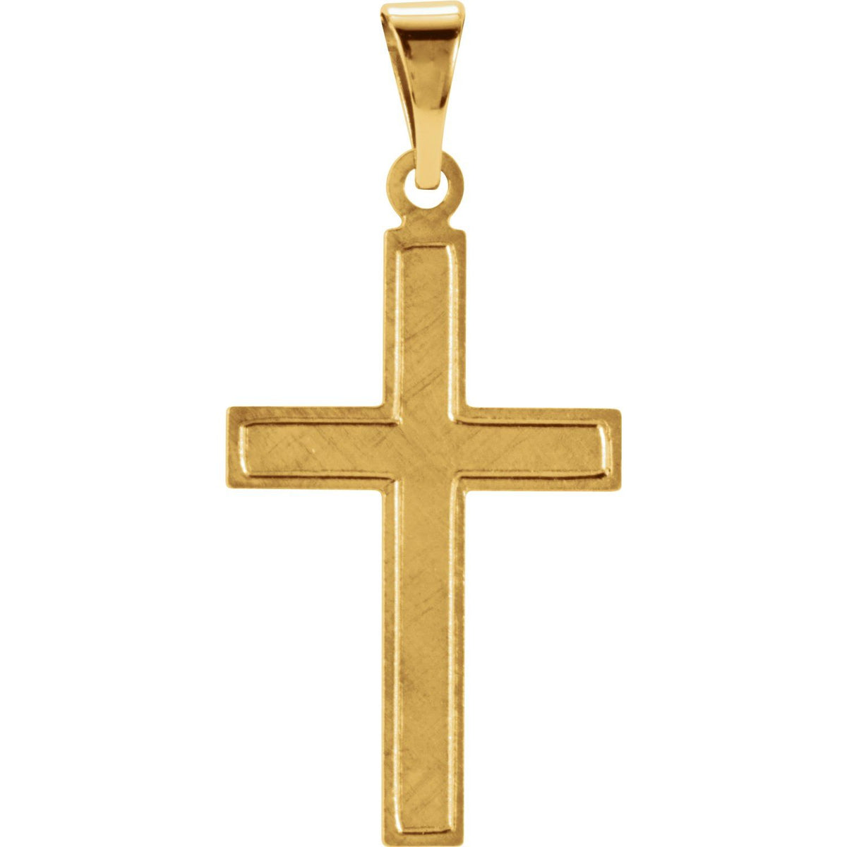Cross Pendant, 36.8 x 17.7 mm (R4002)