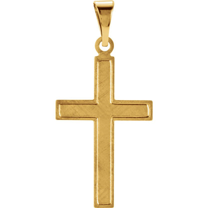 Cross Pendant, 36.8 x 17.7 mm (R4002)