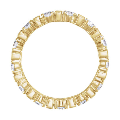 2 1/10 CTW Natural Diamond Eternity Band