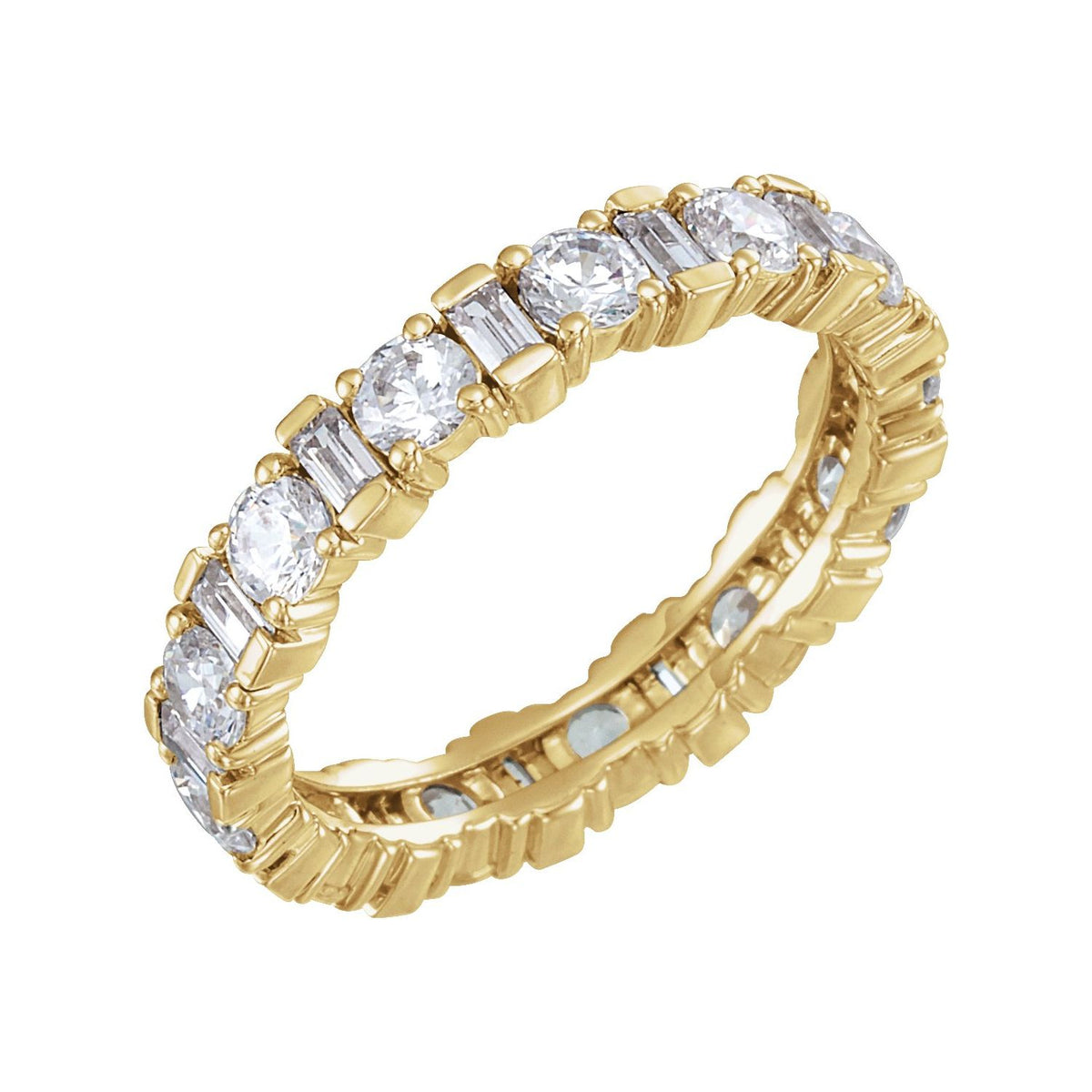 2 1/10 CTW Natural Diamond Eternity Band