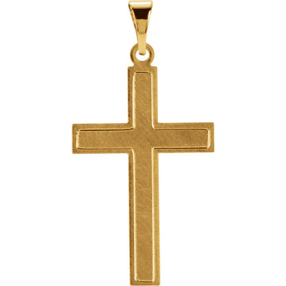 Cross Pendant, 36.8 x 17.7 mm (R4002)
