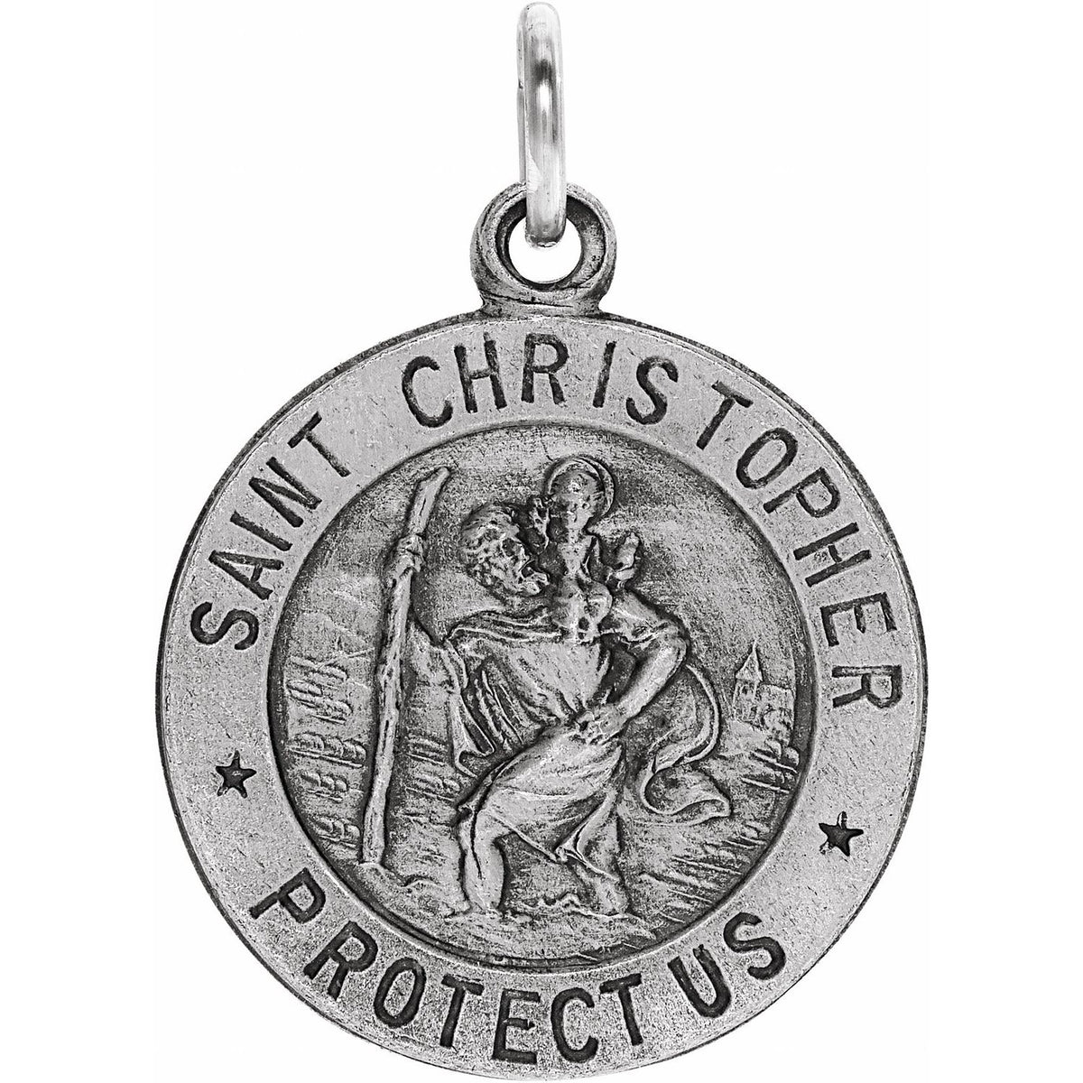 St. Christopher Medal, 33 Mm