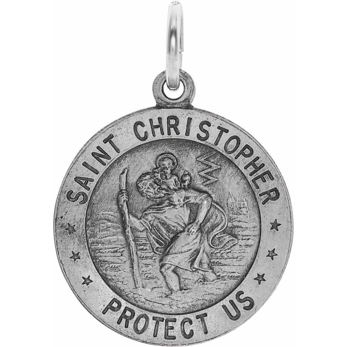 St. Christopher Medal, 33 Mm