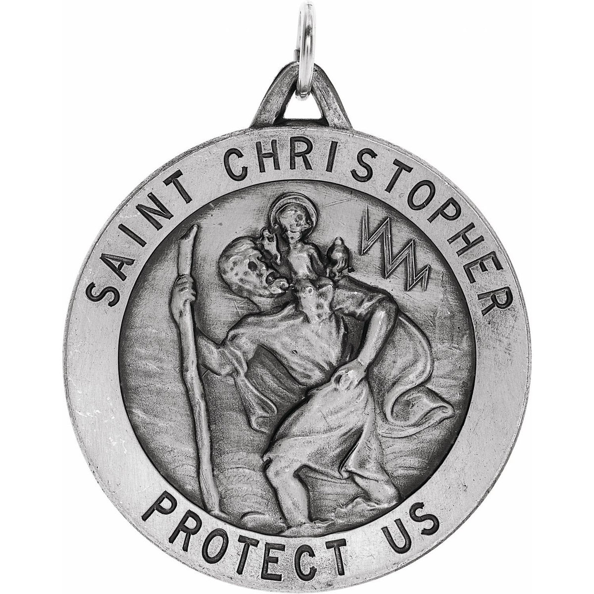 St. Christopher Medal, 33 Mm