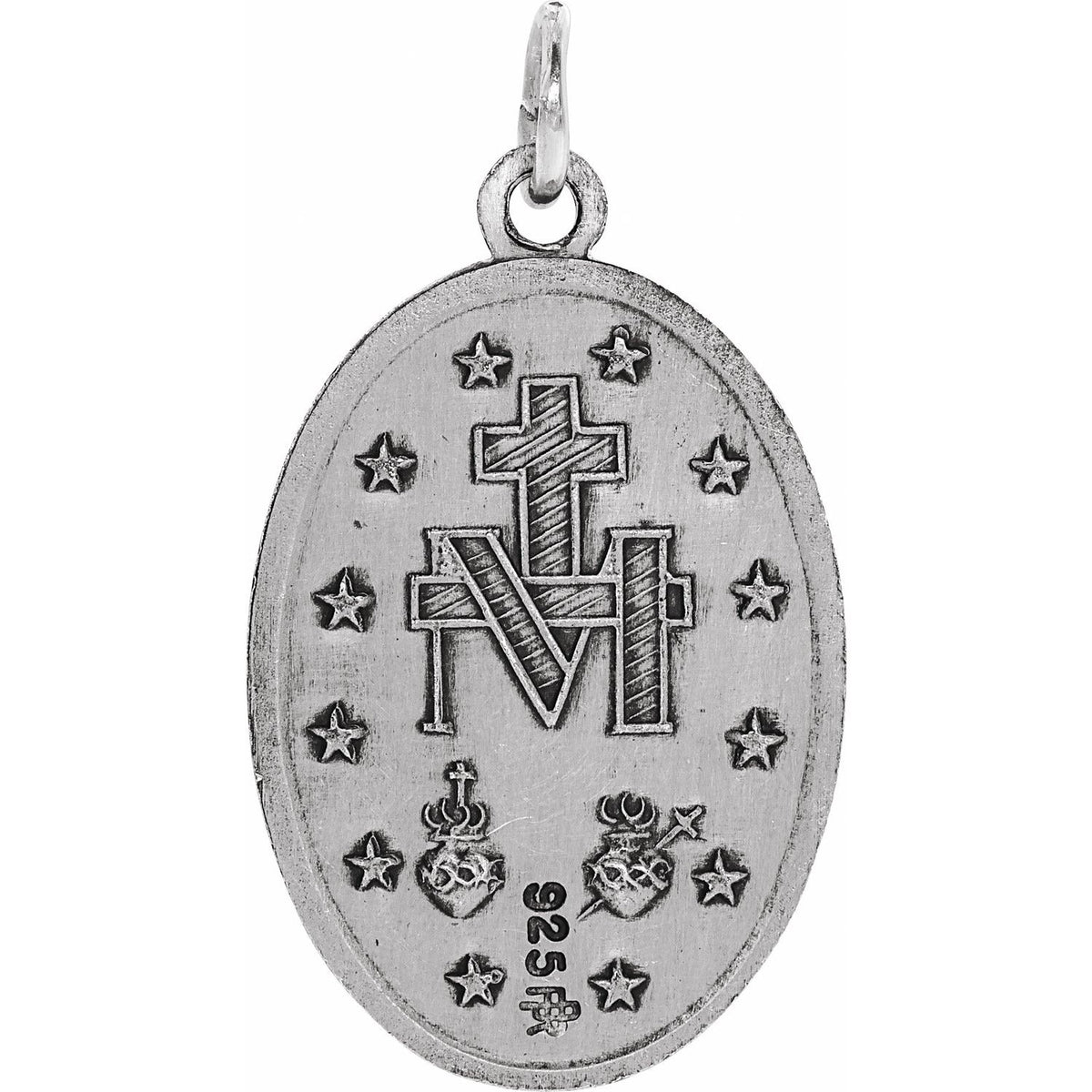 19x14 mm Oval Miraculous Medal