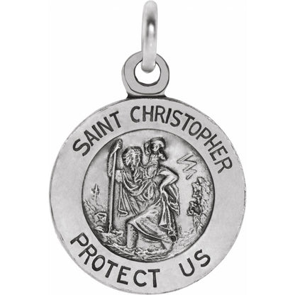 St. Christopher Medal, 33 Mm