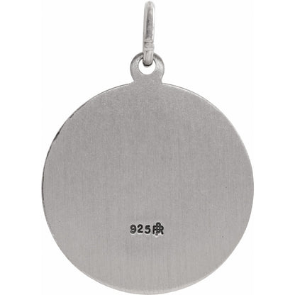Sterling Silver St. Joseph Medal