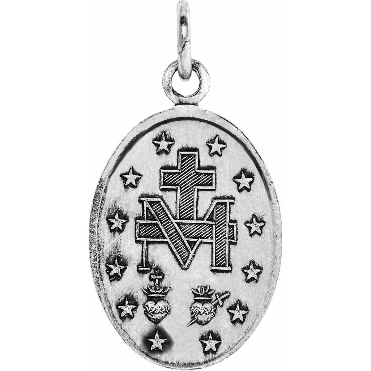 15x11 mm Oval Miraculous Medal