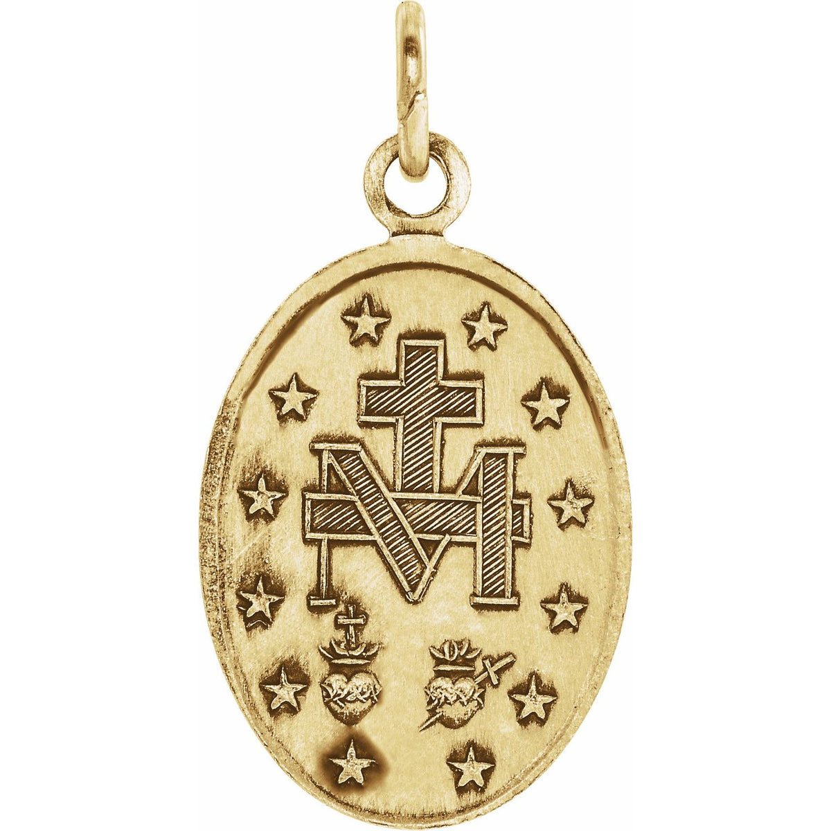 15x11 mm Oval Miraculous Medal