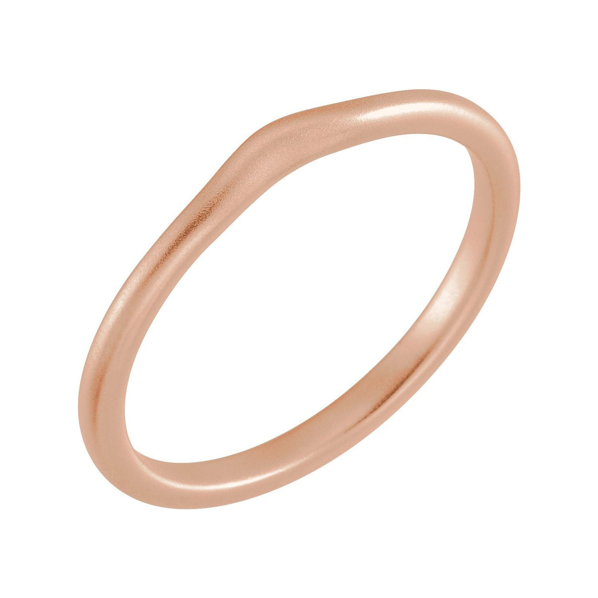 Matching Band with Bead Blast Finish, 2.25 mm