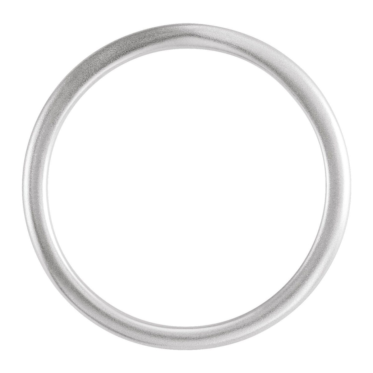Matching Band with Bead Blast Finish, 2.25 mm