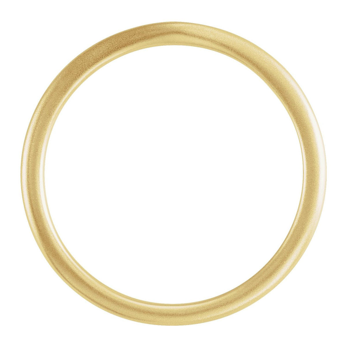 Matching Band with Bead Blast Finish, 2.25 mm