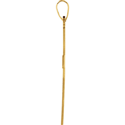 Cross Pendant, 36.8 x 17.7 mm (R4002)