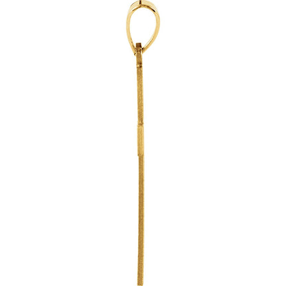 Cross Pendant, 36.8 x 17.7 mm (R4002)
