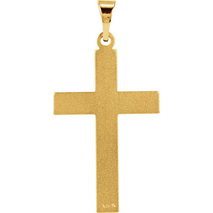 Cross Pendant, 36.8 x 17.7 mm (R4002)