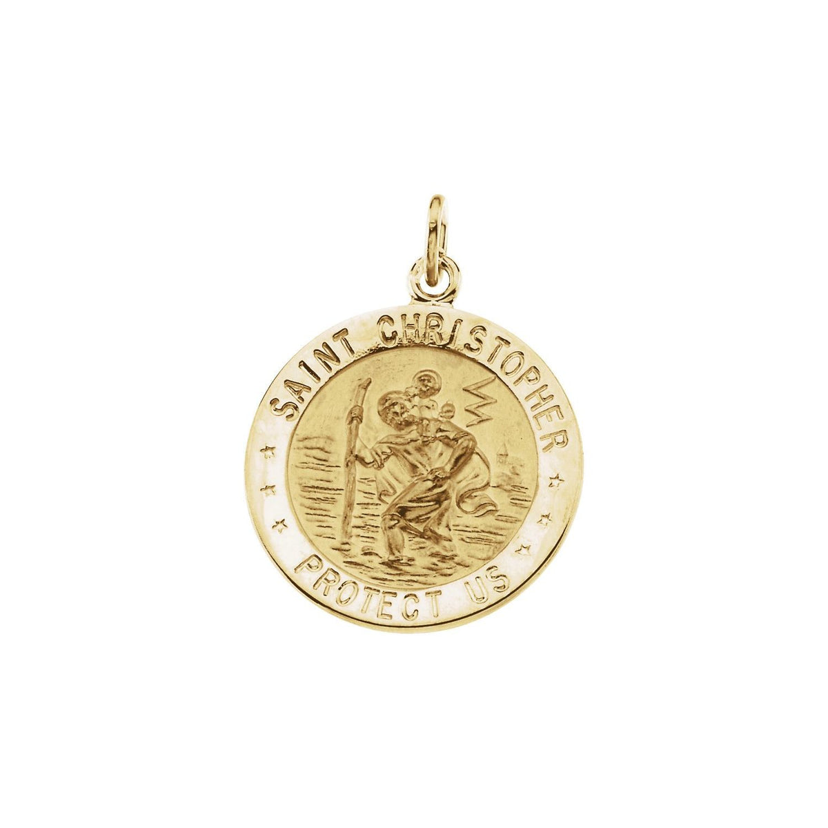 St. Christopher Medal, 33 Mm