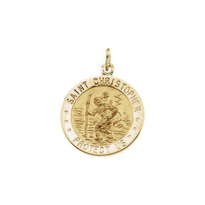 St. Christopher Medal, 33 Mm