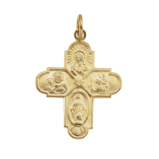 24.5x21. Four-Way Cross Medal