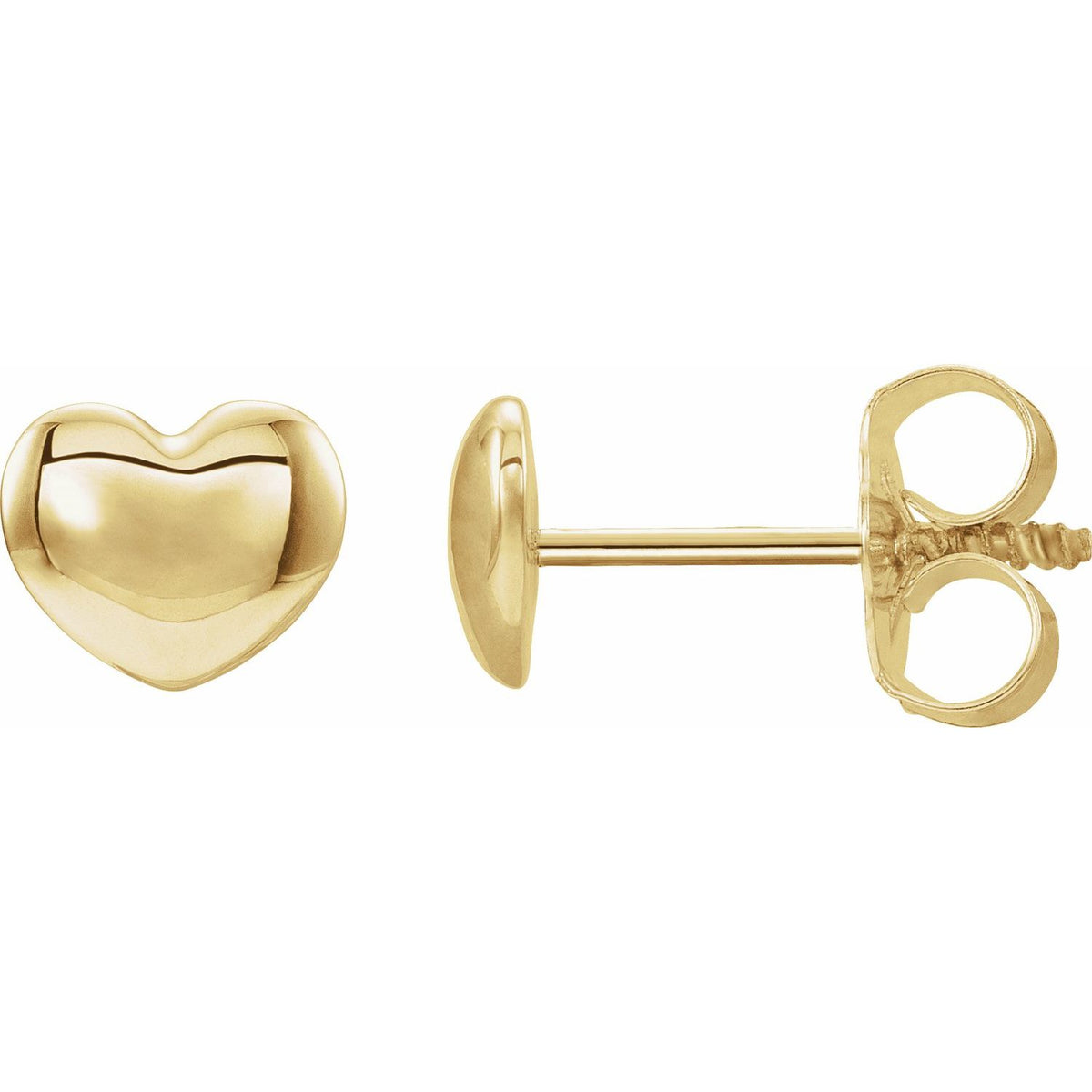 Youth Puffed Heart Earrings