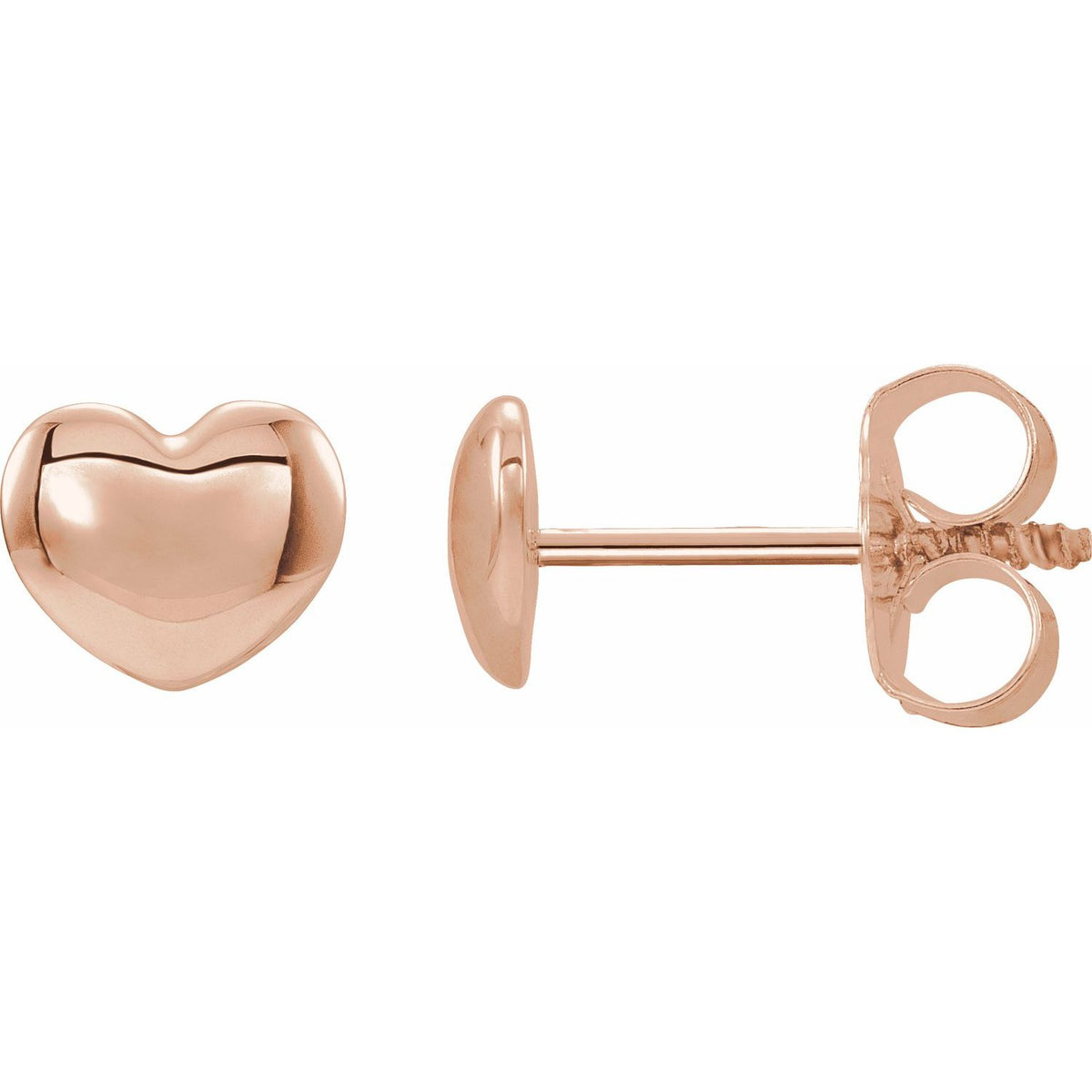 Youth Puffed Heart Earrings