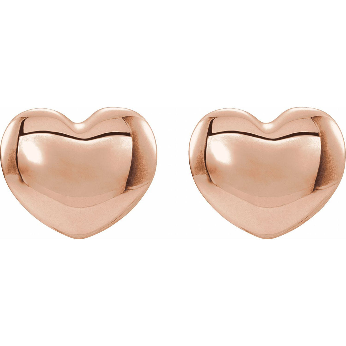 Youth Puffed Heart Earrings