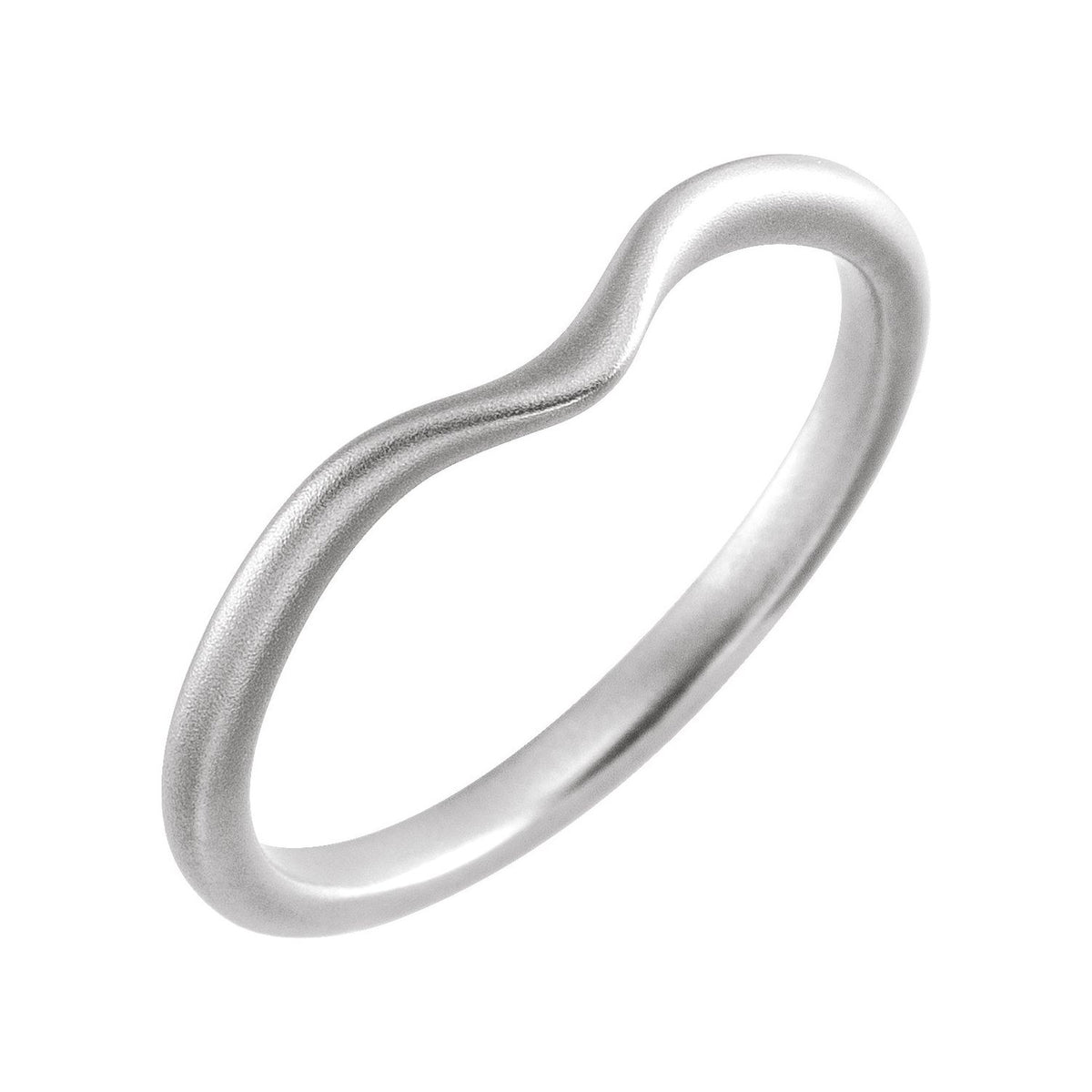 Matching Band with Bead Blast Finish, 3.8 mm