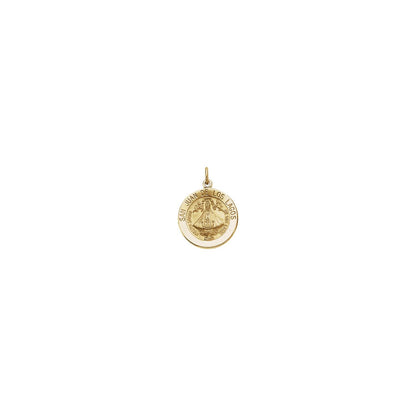 14K Yellow Gold San Juan de Los Lagos Medal