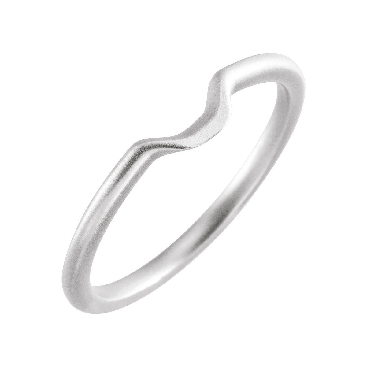 Matching Band with Bead Blast Finish, 3.83 mm