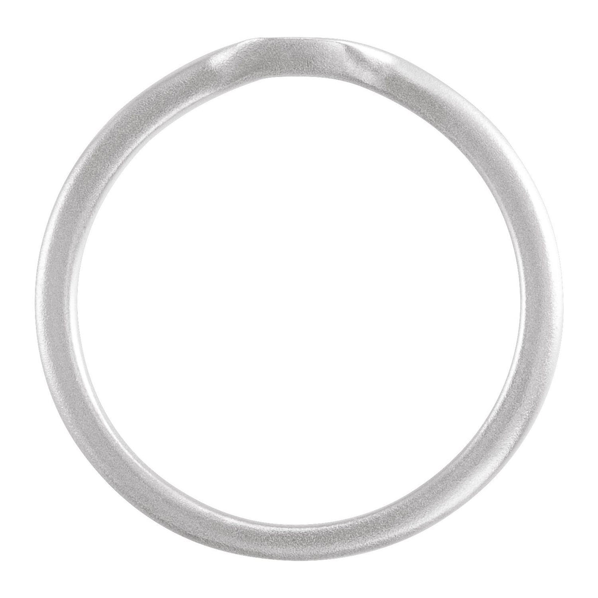 Matching Band with Bead Blast Finish, 3.83 mm