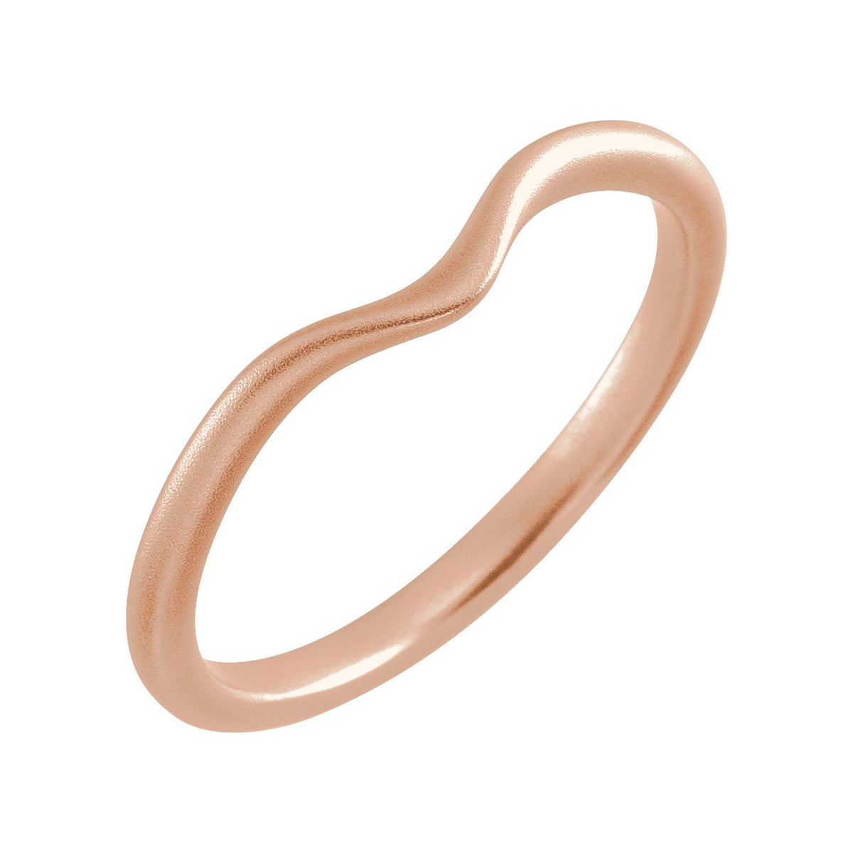 Matching Band with Bead Blast Finish, 3.8 mm