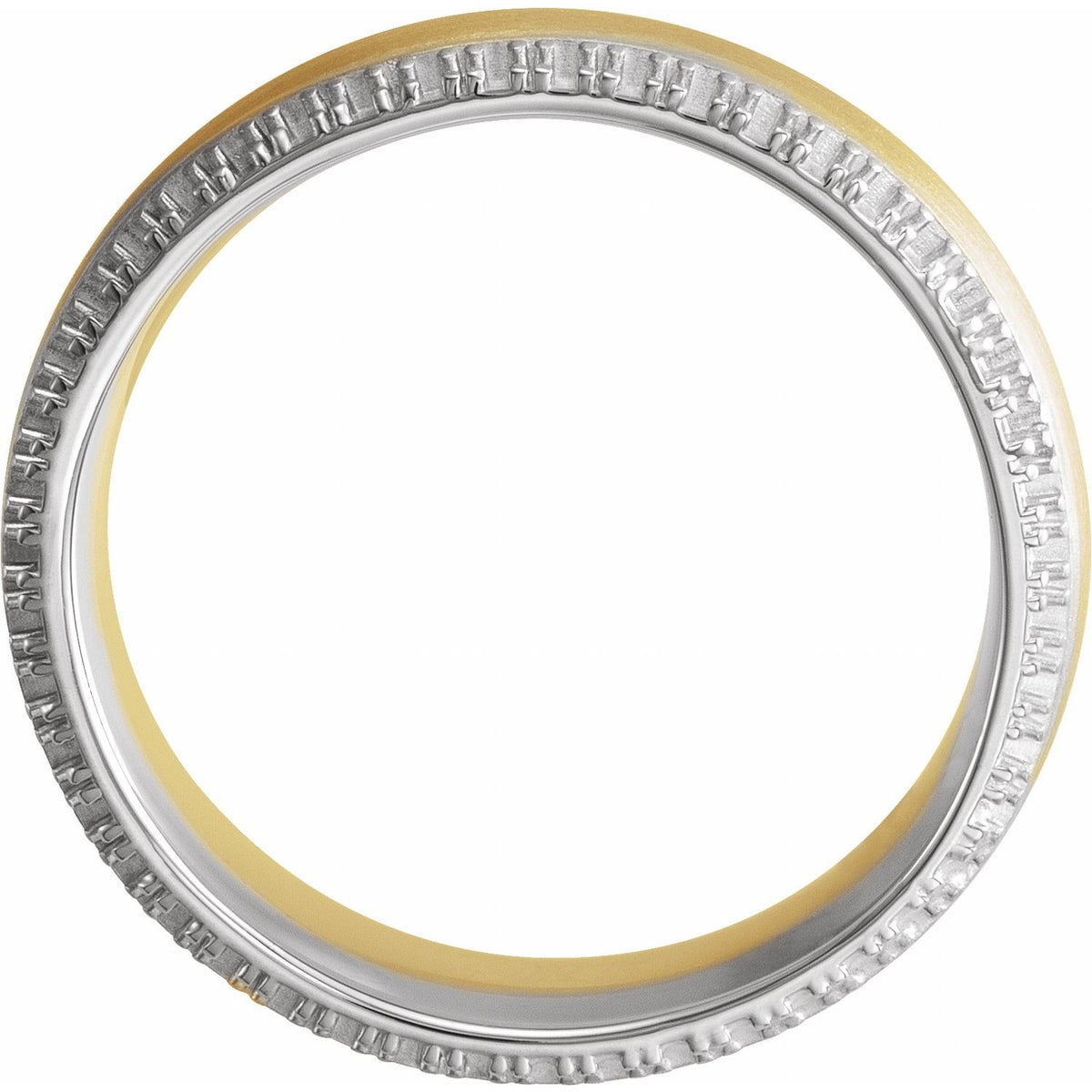 14K Yellow & White Gold 1/4 CTW Natural Diamond Band