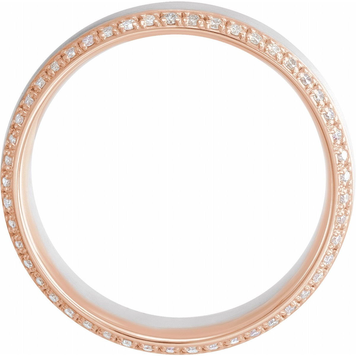 14K White & Yellow Gold 1/4 CTW Natural Diamond Band