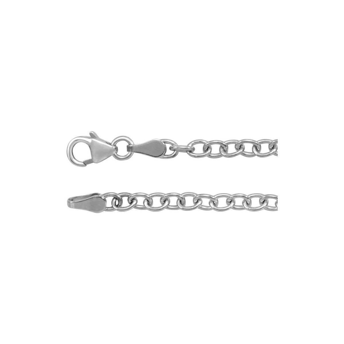 Oval Cable 16" Chain